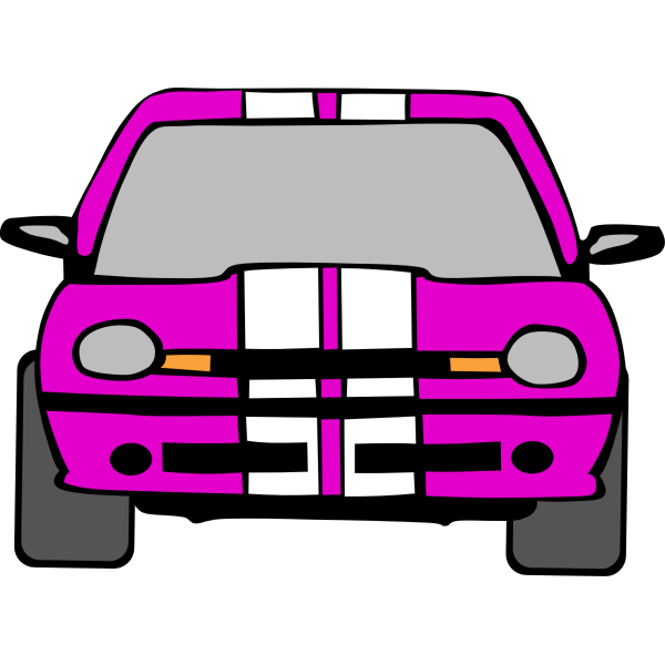 SVG Vehicle front view vector