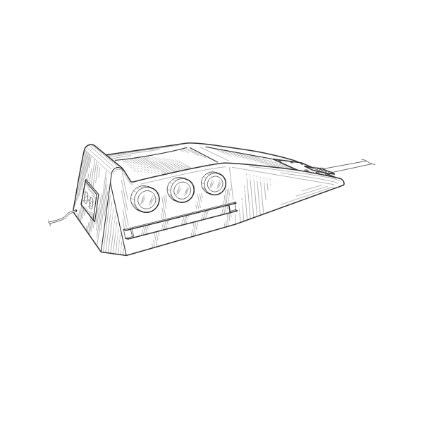 SVG Vehicle ramp vector illustration
