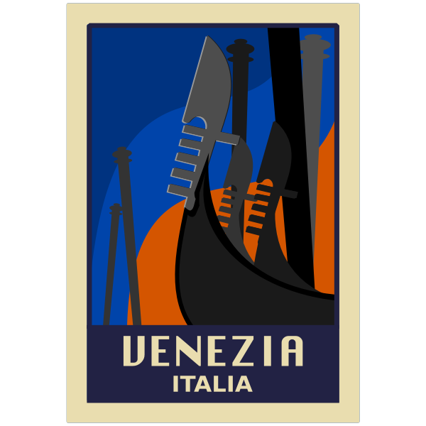 SVG Venezian poster