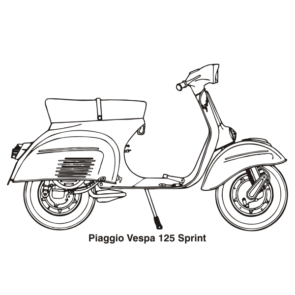 SVG VESPA 125SPRINT 1969