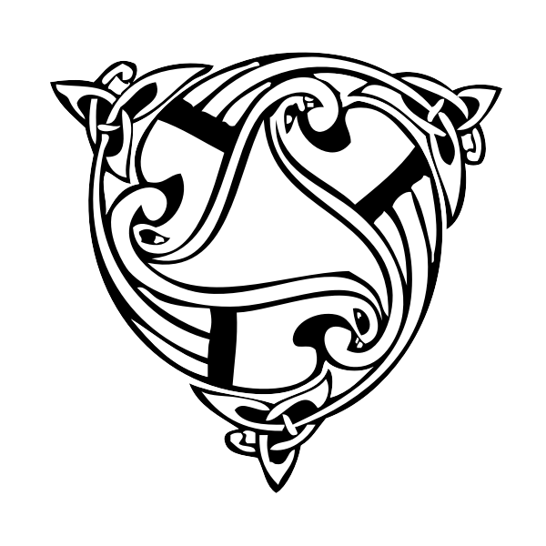 SVG Victorian badge