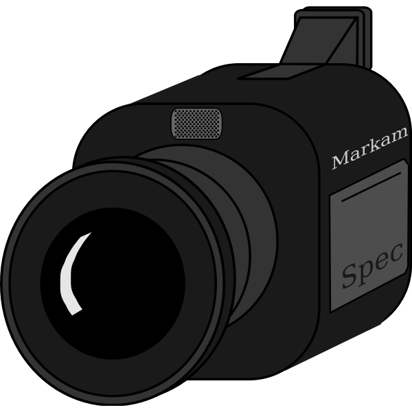 SVG Video camera vector image