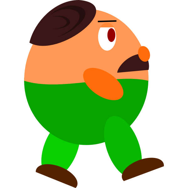 SVG Video game character