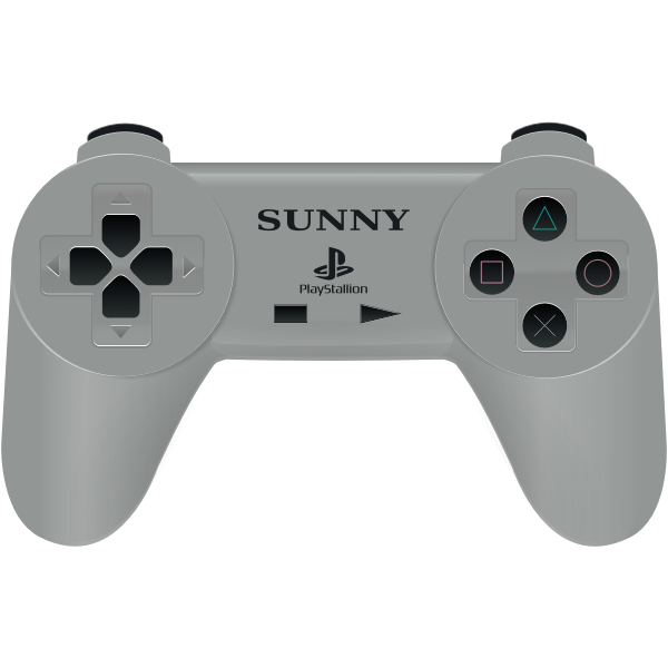 SVG Video game controller