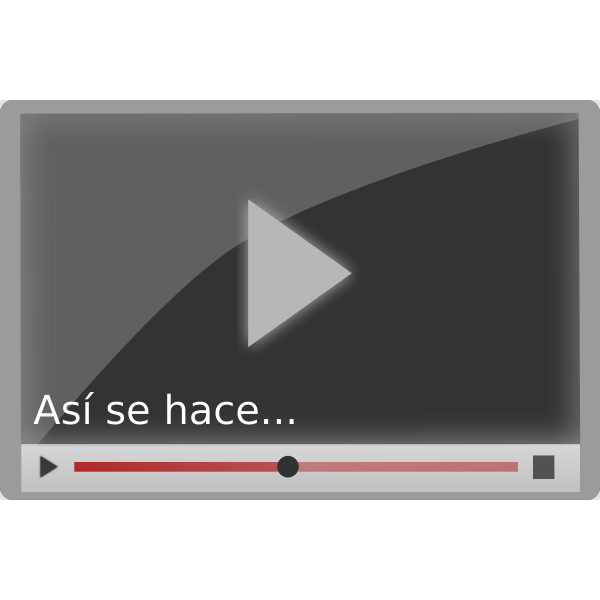 SVG Video playing