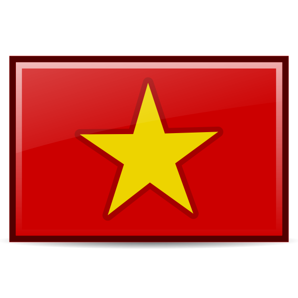 SVG Vietnam039s flag