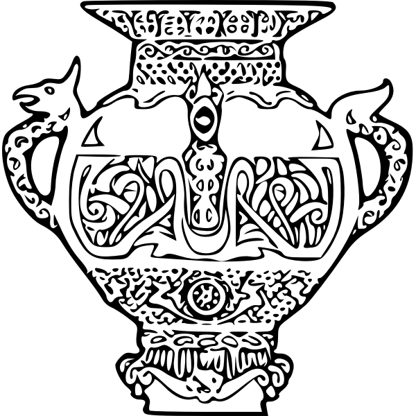 SVG Viking039s vase