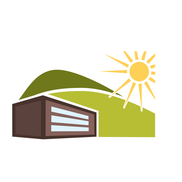 SVG Villa vector illustration