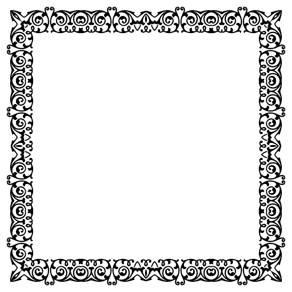 SVG Vine frame imge