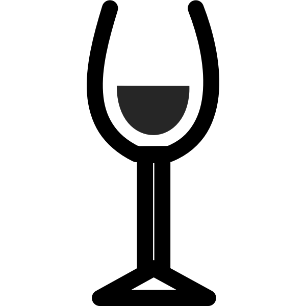 SVG Vino icon vector graphics