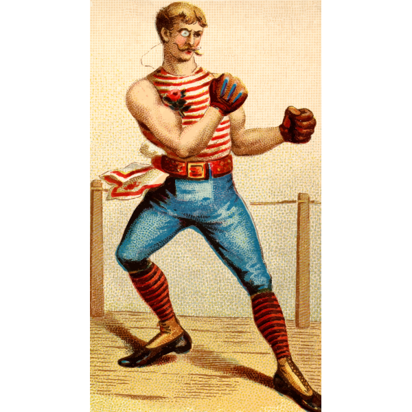 SVG Vintage boxing