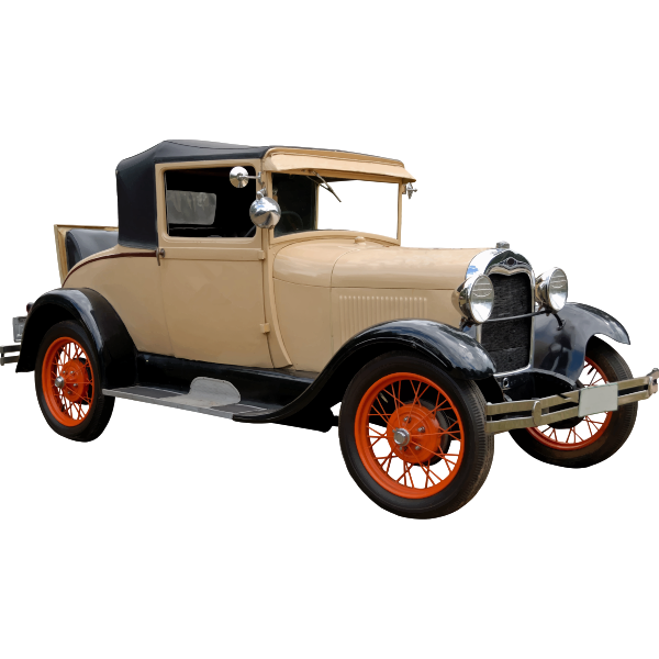 SVG Vintage car image