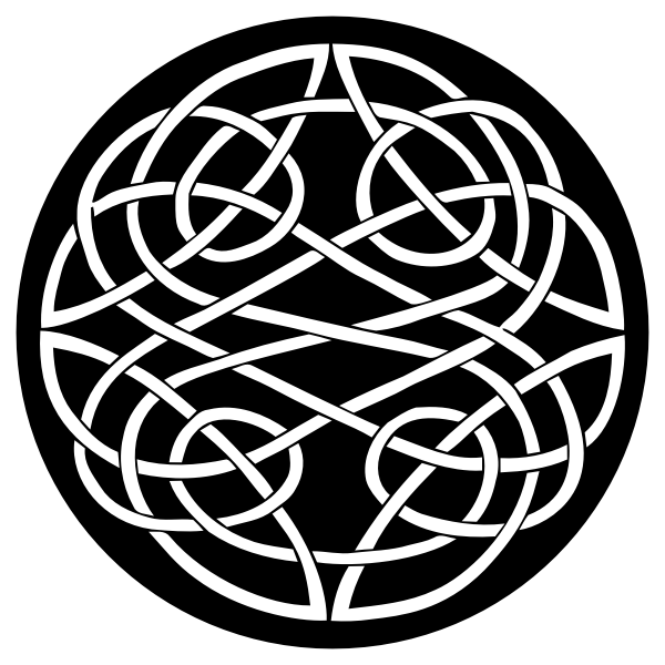 SVG Vintage Celtic knot