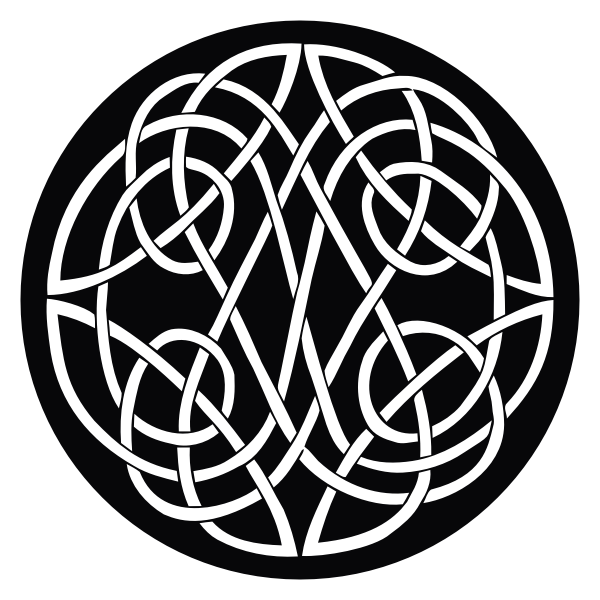 SVG Vintage Celtic knot vector image