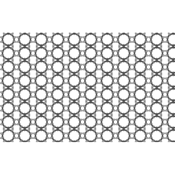 SVG Vintage circle pattern