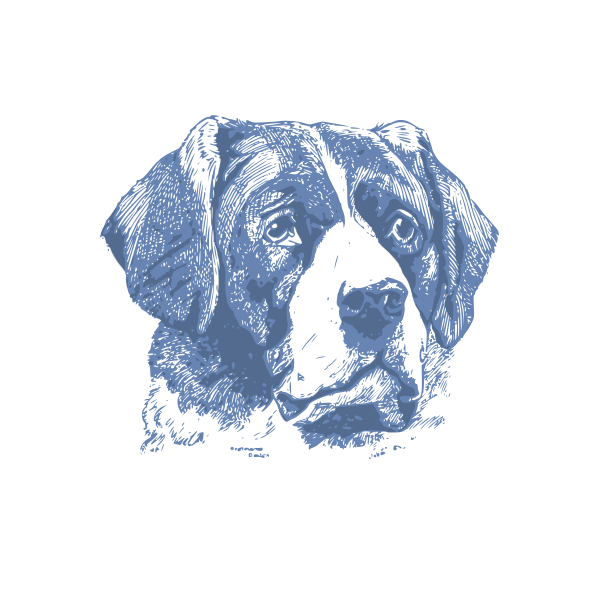 SVG Vintage dog