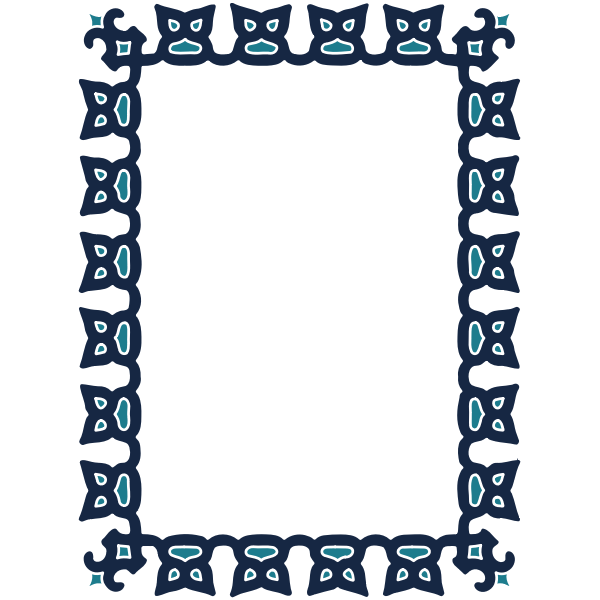 SVG Vintage Frame Unusual Decoration