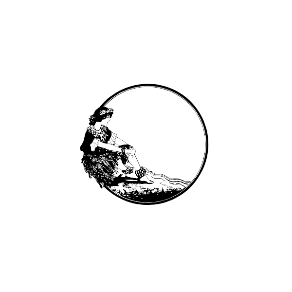 SVG Vintage hula circle