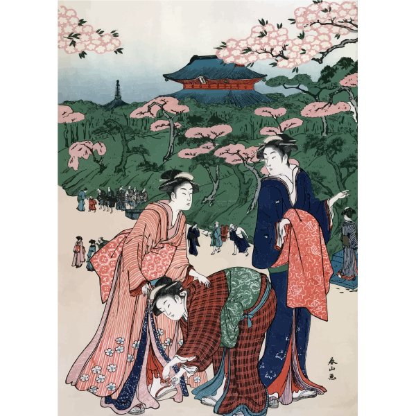 SVG Vintage Japanese art