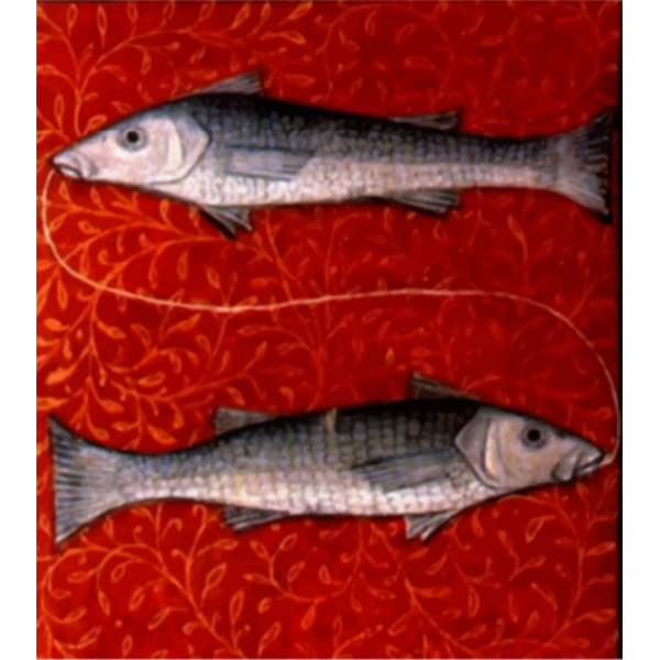SVG Vintage Pisces
