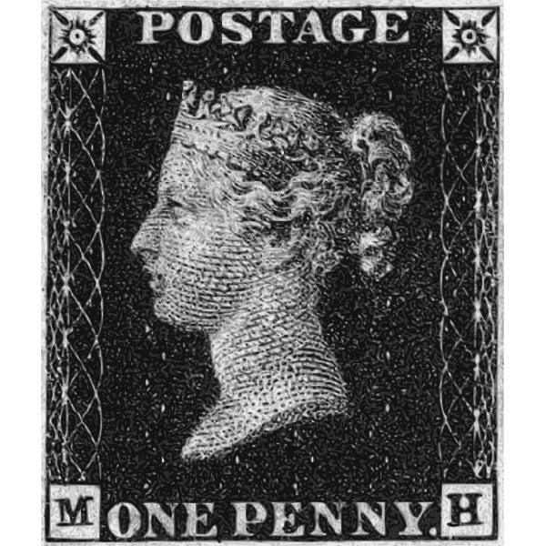 SVG Vintage postage stamp