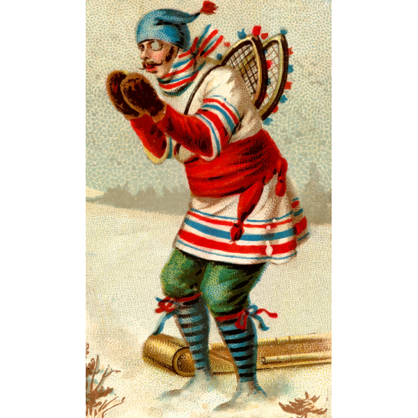 SVG Vintage sledging