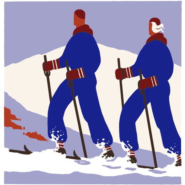SVG Vintage snow country