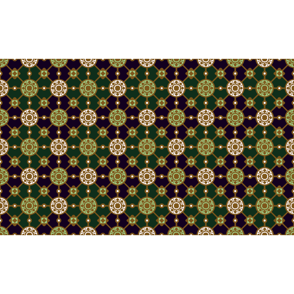 SVG Vintage tile background vector image