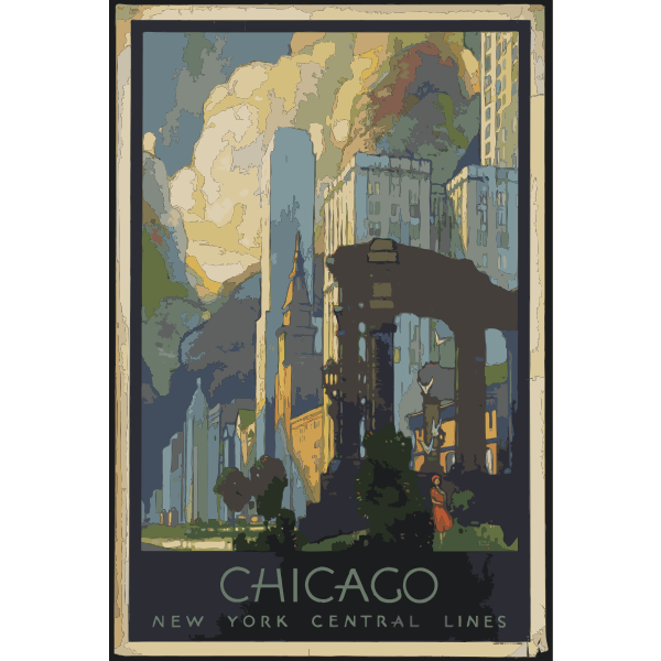 SVG Vintage travel ad