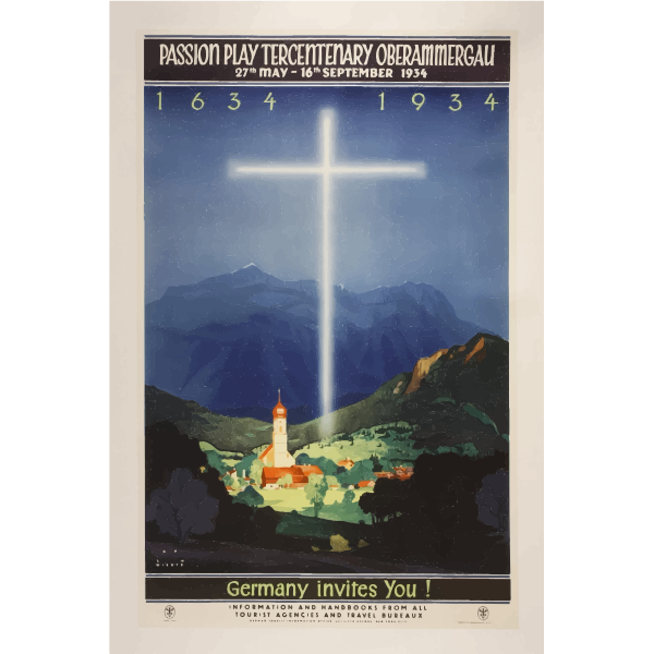 SVG Vintage Travel Poster Germany 3