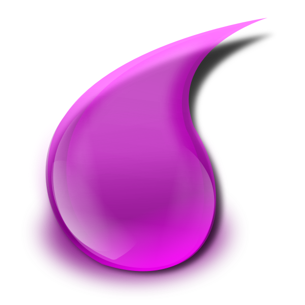 SVG Violet drop