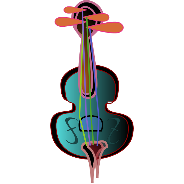 SVG violin