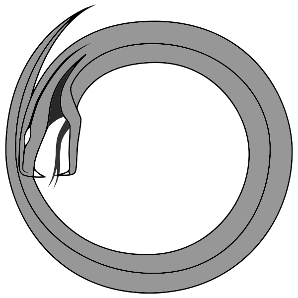SVG Viper in circle