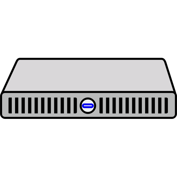 SVG Virtual machine vector image