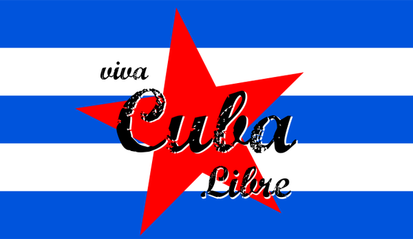 SVG viva cuba libre