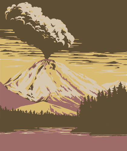 SVG Volcano goes boom