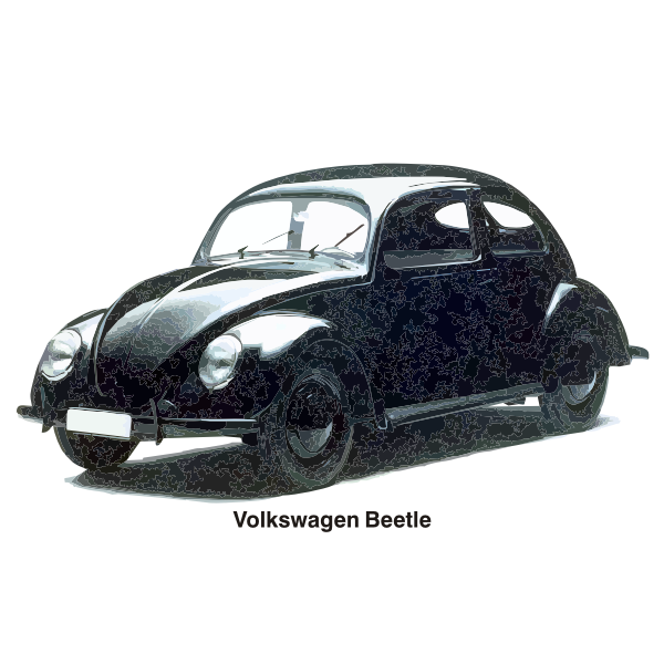 SVG VOLKSWAGEN BEETLE 1938