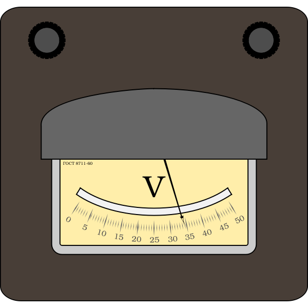 SVG Voltmeter