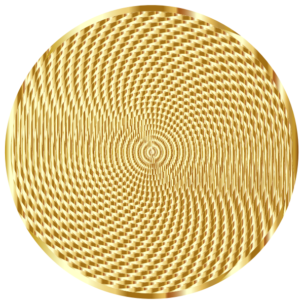 SVG Vortex Golden Texture