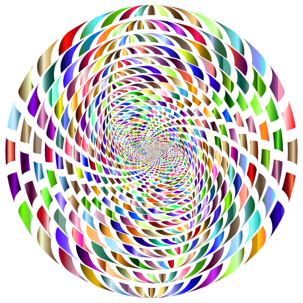 SVG Vortex in colors