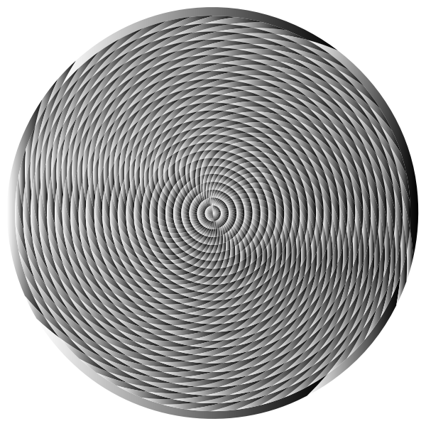 SVG Vortex Monochromatic