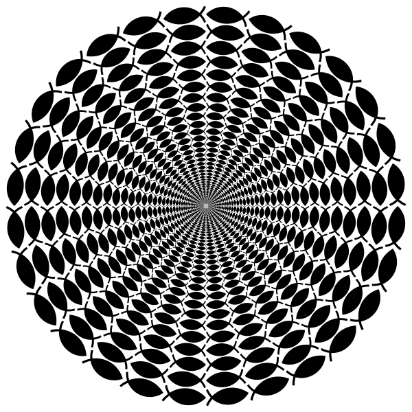 SVG Vortex with fish