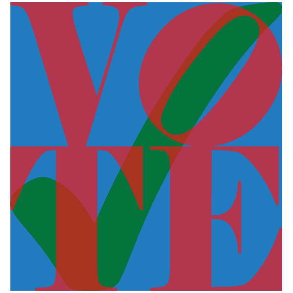 SVG Vote poster