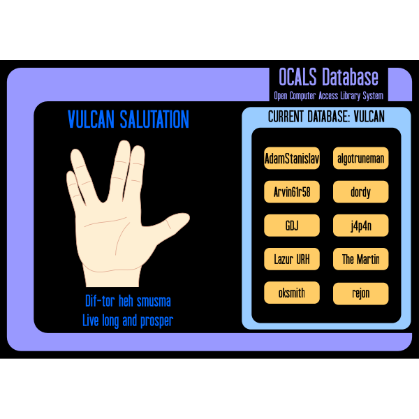 SVG Vulcan Salutation
