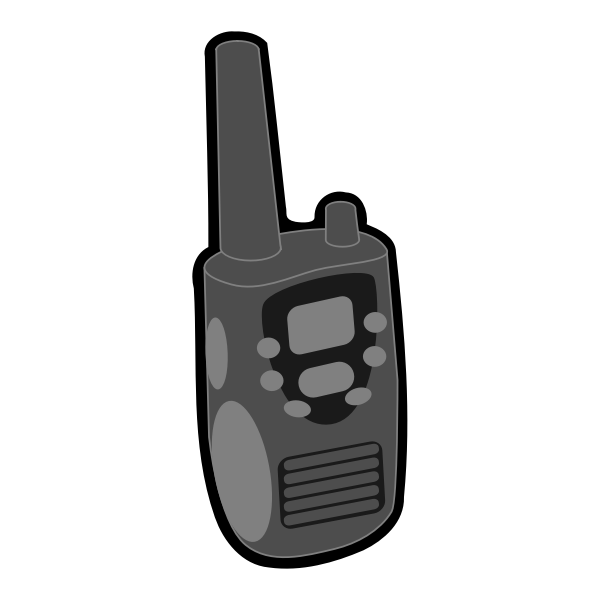 SVG Walkie talkie