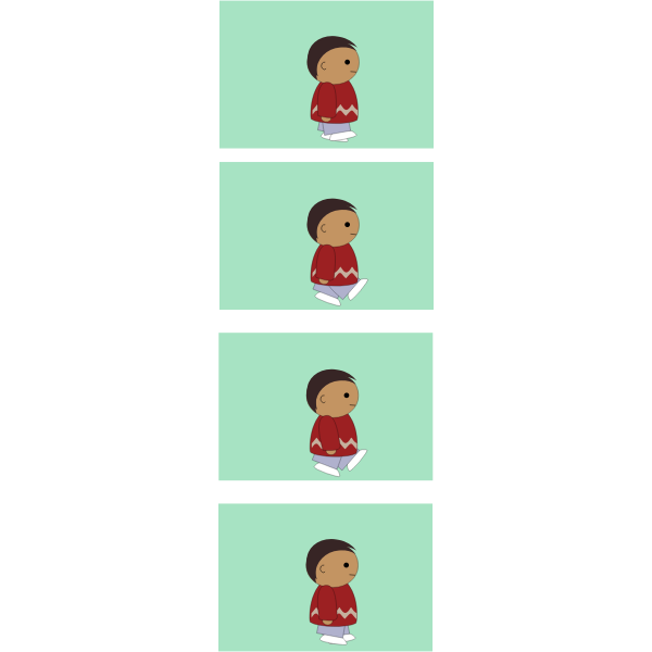 SVG Walking cycle