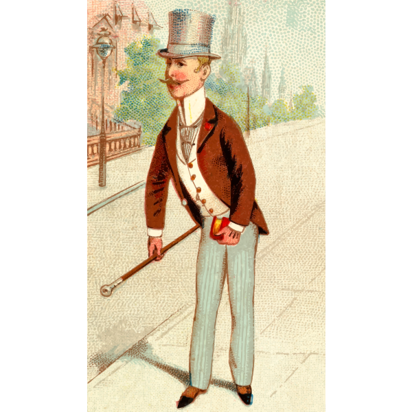 SVG Walking down Fifth Avenue
