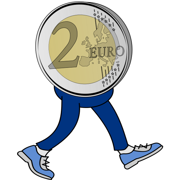 SVG Walking Money