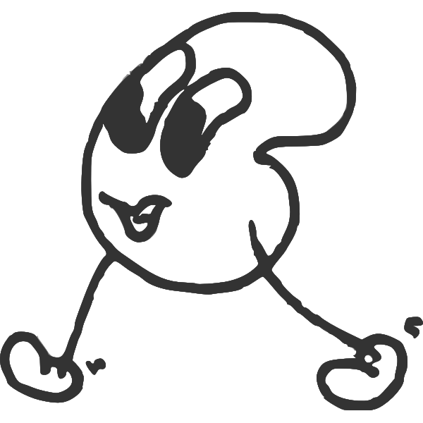SVG Walking peanut