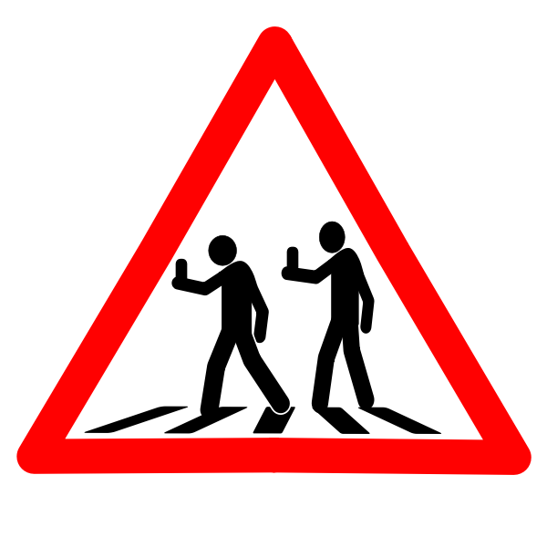 SVG Walking with phones